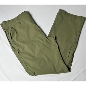 Eddie Bauer hiking Pants Activewear Mens 40x32 green 4026
